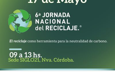 ¡Agendá! 6° Jornada Nacional de Reciclaje
